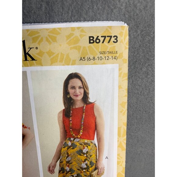 Butterick Misses Skirt Sewing Pattern sz 6 8 10 12 14 B6773 - uncut - Picture 2 of 4